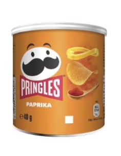 PRINGLES SWEET HOT PAPRIKA CHIPS 40GR - 1x12 pcs
