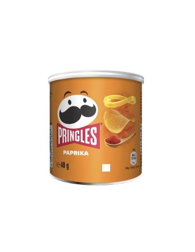 PRINGLES SWEET HOT PAPRIKA CHIPS 40GR - 1x12 pcs