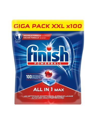 FINISH PASTILLES LAVE VAISSELLE-100 PIECES-1X