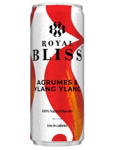 ROYAL BLISS  AGRUMES YLANG YLANG  SLEEK CANS 25CL - 4X6(...