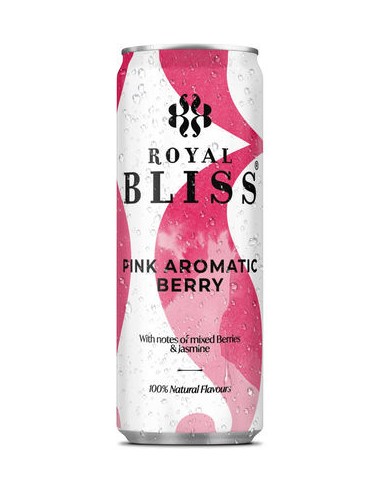ROYAL BLISS  AROMATIC BERRY  SLEEK CANS 25CL - 4X6( sur commande)