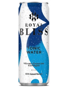 ROYAL BLISS TONIC WATER SLEEK CANS 25CL - 4X6( sur commande)