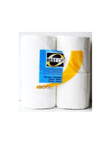 Papier Toilette - 2 épaisseurs (24 X 4 R)