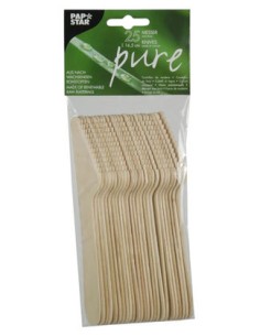 COUTEAUX BOIS PURE 25P/16,5CM