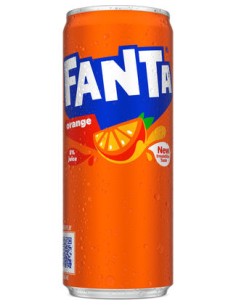 Fanta Orange Sleek 33CL CANS 24x33cl