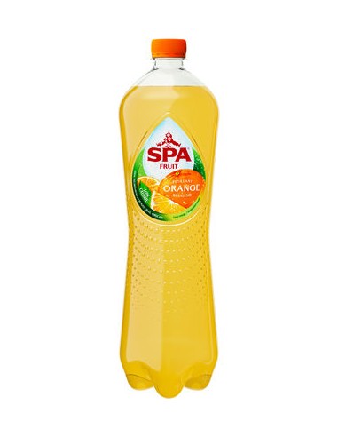 SPA FRUIT SPARKLING ORANGE PET 1,25L - 4