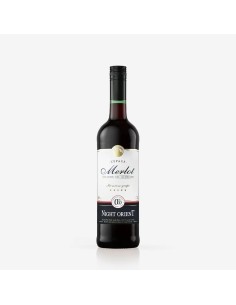 NIGHT ORIENT  VIN ROUGE MERLOT 75 CL  SANS ALCOOL