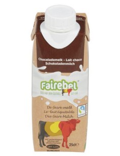 FAIREBEL LAIT ENTIER CHOCOLAT 25CL - 12