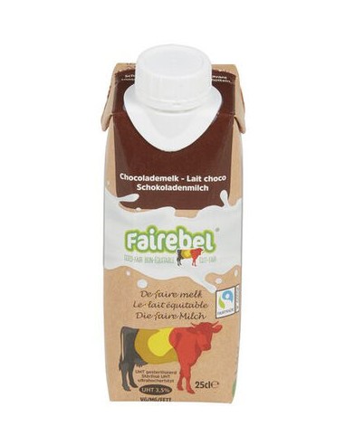 FAIREBEL LAIT ENTIER CHOCOLAT 25CL - 18