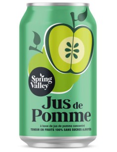 Cans SpringValley Pomme 33CL (1X24)