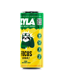 ZYLA FOCUS CITRUS CANS 25CL (1X4) 2