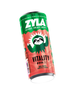 ZYLA RED FRUITS CANS 25CL (1X4) 2