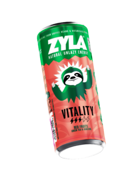 ZYLA RED FRUITS CANS 25CL (1X4)