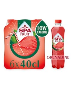 SPA FRUIT SPARKLING GRENADINE PET 40CL - 4X6