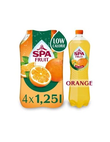 SPA FRUIT SPARKLING ORANGE PET 1,25L - 4