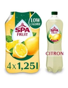 SPA FRUIT SPARKLING CITRON PET 1,25L - 4