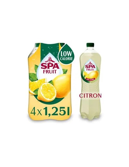 SPA FRUIT SPARKLING CITRON PET 1,25L - 4