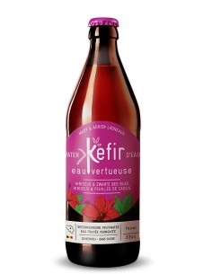 KEFIR DE FRUITS HIBISCUS & FEUILLES DE CASSIS - 330 Ml-1X