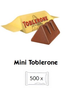 Pralines Toblerone 4KG (+- 500 PCS)
