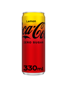 Cans Coca Zero lemon 33 cl- 24x33cl 2