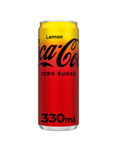 Cans Coca Zero lemon 33 cl- 24x33cl