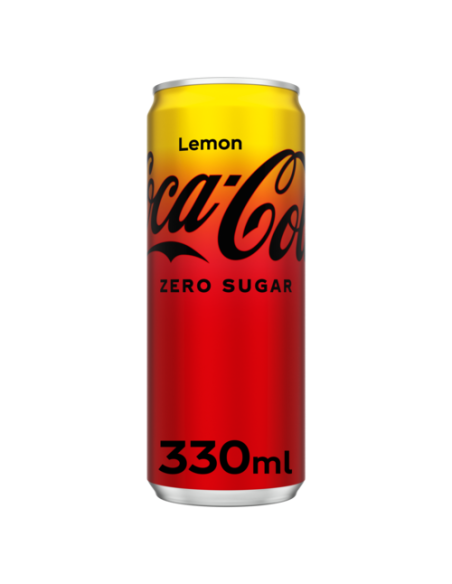 Cans Coca Zero lemon 33 cl- 24x33cl