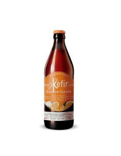KEFIR DE FRUITS- EAU VIRTUEUSE -Kéfir Orange - 330 Ml-1X