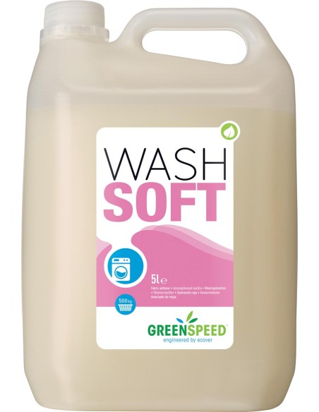 Greenspeed adoucissant Wash Soft, 166 doses, flacon de 5 litres