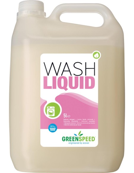 Greenspeed lessive liquide Wash Liquide, 71 doses, flacon de 5 litres