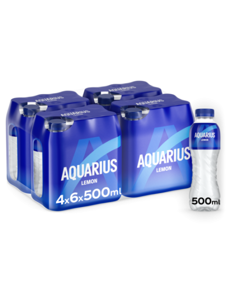AQUARIUS LEMON PET 33CL - 1X24 PCS