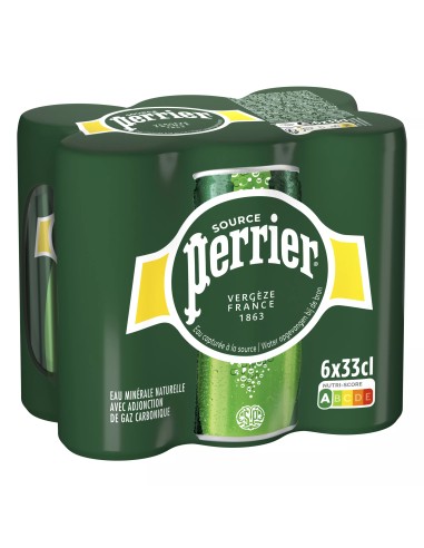 Perrier Sleek 33CL - CANS 4x6