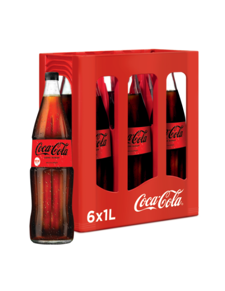 Coca Cola ZERO 1L VERRE