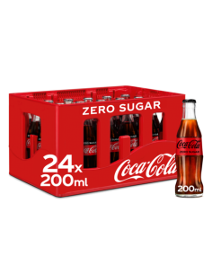 Coca Cola ZERO 20CL VERRE- 24x20cl