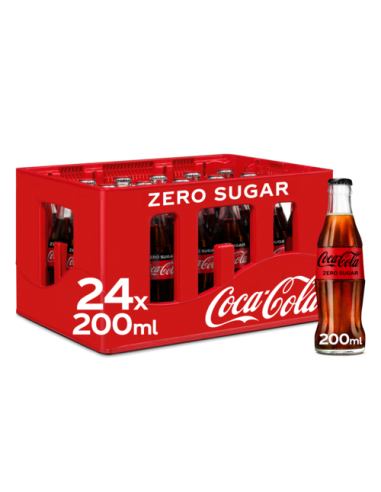 Coca Cola ZERO 20CL VERRE- 24x20cl