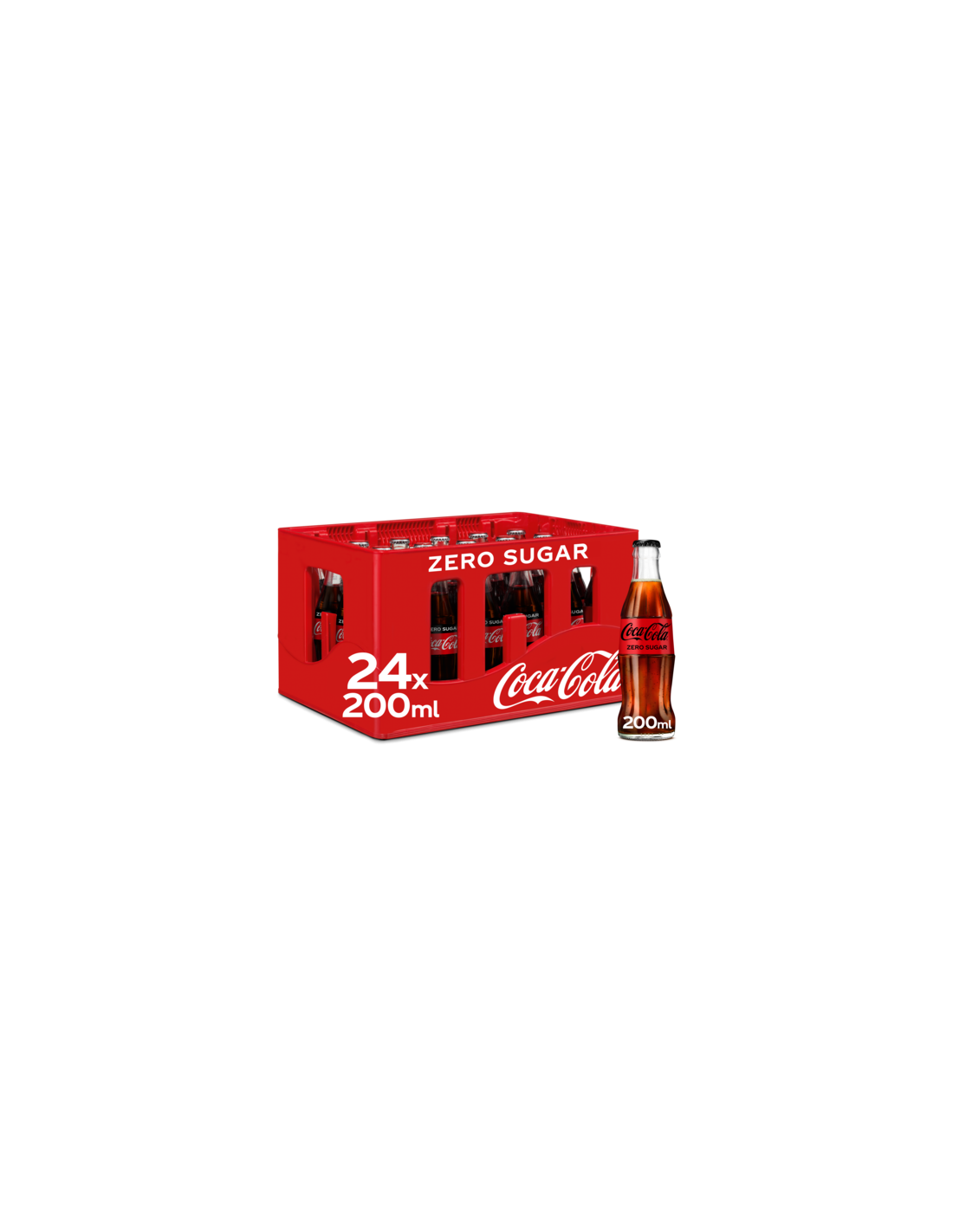 Coca Cola ZERO 20CL VERRE 24x20cl Coca Cola ZERO 20CL VERRE 24x20cl