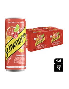 Schweppes Agrum ZERO 33CL CANS 24x33cl