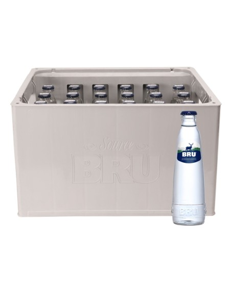 Bru Plat VERRE -24x25cl