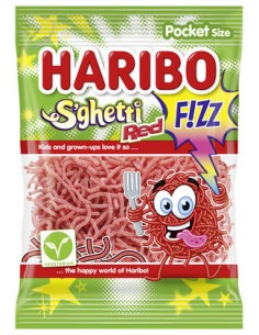 Haribo Spaghetti Red Fizz 70GR