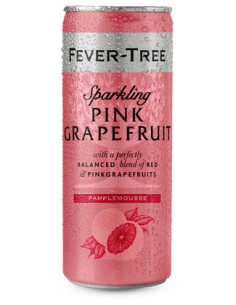 FEVER TREE SPARKLING PINK GRAPEFRUIT CANS 25CL - 1 X 12
