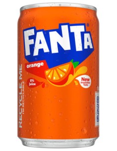 FANTA ORANGE MINI CANS 150ML - 2X12
