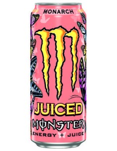 MONSTER ENERGY JUICED MONARCH CANS 50CL - 1x24