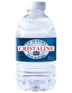 CRISTALINE EAU DE SOURCE 33CL - 24x1