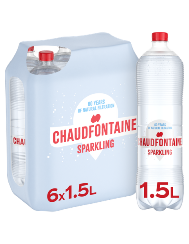 Chaudfontaine Gazeux Maxi 1,5L PET 1 X 12