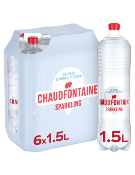 Chaudfontaine Gazeux Maxi 1,5L PET 1 X 12