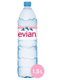 Evian Maxi 1,5L PET 2x6