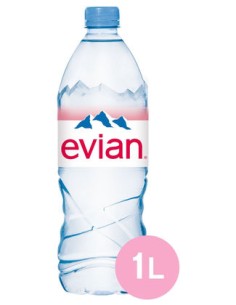 Evian 1L PET 2x6