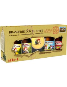 COFFRET LA CHOUFFE 8° ASS. VC 4X33CL + 1 VERRE -