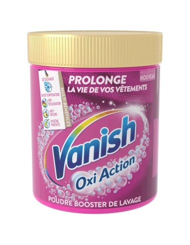 Vanish Poudre -Booster de lavage- Sans Javel...