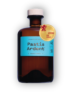 Pastis Ardent + 2 Verres 45° 0.5L-1X 2