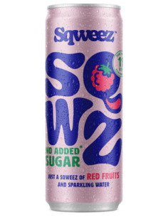 SQWEEZ RED FRUITS BIO CANS 25CL-1X12PCS 2